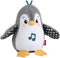 Fisher-Price Flap & Wobble Penguin - 20 cm hoog - Interactieve knuffel