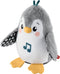 Fisher-Price Flap & Wobble Penguin - 20 cm hoog - Interactieve knuffel