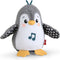 Fisher-Price Flap & Wobble Penguin - 20 cm hoog - Interactieve knuffel