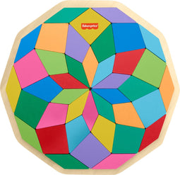 Fisher-Price Geometrische Houten Mandala - Puzzel