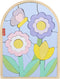 Fisher-Price Houten Bloemenpuzzelblokken - Vormenpuzzel