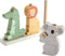 Fisher-Price Houten dieren stapelen en sorteren - Stapelspeelgoed