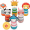 Fisher Price Houten Kegelspel Dieren