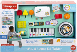 Fisher-Price Leerplezier Mixen en Leren DJ-Tafel - Speelgoedinstrument