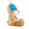 Fisher-Price Leerplezier Puppy blauw - Baby speelgoed - Knuffel - Nederlands