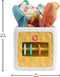 Fisher-Price Paradise 2 in 1 baby Speel activiteiten kubus - Tissue box