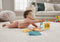 Fisher-Price Paradise 2 in 1 baby Speel activiteiten kubus - Tissue box