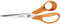 Fiskars Classic Schaar - Textiel en Papierschaar - 21 cm - Roestvrij Staal - Stofschaar Oranje
