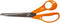Fiskars Classic Schaar - Textiel en Papierschaar - 21 cm - Roestvrij Staal - Stofschaar Oranje
