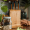 Fiskars FF Knife block bamboo 3 knives - Messenblok