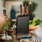 Fiskars FF Knife block plastic 3 knives - Messenblok