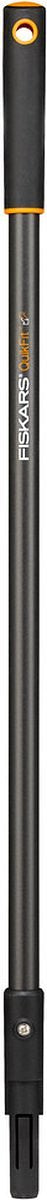 Fiskars Quikfit Steel - Tuingereedschap Steel - Maat M - 84 cm - Grafietsteel - Steel van gehard aluminium met SoftGrip™ handgreep.
