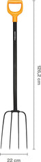 Fiskars Solid™ Mestvork - Compostvork - Tuinvork - 126 cm