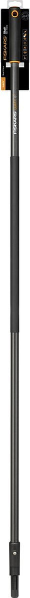 Fiskars Televerlengsteel QuikFit Steel - Telescoopsteel - Anti Slip - Grafiet - 145 cm