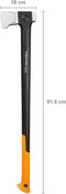 Fiskars X-serie X36 Kloofbijl - Handbijl - Bijl - Hakbijl voor Hout - L