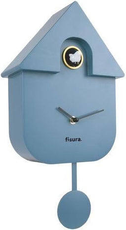 Fisura Klok Koekoeksklok - Cuckoo House donkerblauw