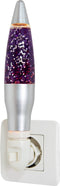 Fisura Nachtlampje | Glitterlamp Paars | LED