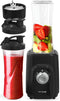 FITAGE Blender - Smoothie Maker - 500w Blender to Go - Blenders - 2x 650ml Smoothie Beker