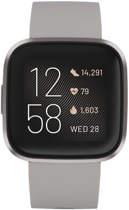 Fitbit Versa 2 Zilver (Grijs)