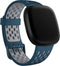 Fitbit Versa 3/Sense - Sport Band - Sapphire/Fog Grey - small