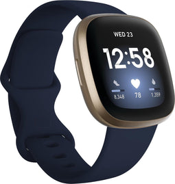 Fitbit Versa 3 - Smartwatch heren en dames - Blauw