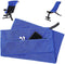 Fitness handdoek, sporthanddoek, microvezel handdoek, Gym badhanddoek met zak met ritssluiting zak, anti-slip fixatie, microvezel, ultra absorberend voor sportschool outdoor sport