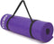 Fitnessmat - Toorx Fitness Yogamat - Sportmat gemaakt van zacht foam - 172 x 61 x 1,2cm - Paars - Incl. handige draagriem