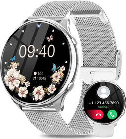 Fitonme - Smartwatch Dames - 1,39 Inch Always-On Display - Hartslagmeter & IP67 Waterdicht