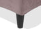 FITOU - Tweepersoonsbed - Roze - 160 x 200 cm - Fluweel