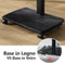 FITUEYES - TV-Stand Trolley - Verrijdbaar & Hoogte Verstelbaar