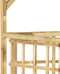 vidaXL - Pergola - voor - 3 - containers - geïmpregneerd - grenenhout