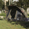 vidaXL - Vistent - 5-persoons - waterdicht - camouflage
