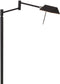 Steinhauer Retina - vloerlamp - dimbaar LED 10W 1000Lumen - zwart