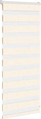 vidaXL - Zebra - rolgordijn - 60x100 - cm - stofbreedte - marmerbeige - 55,9 - cm