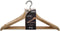 Five Kledinghangers - 8x - hout - 45 x 23 cm - kleerhangers