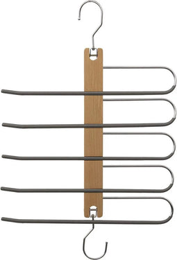 Five Kledingkast - 5 broeken - 33 x 49 cm - kleerhangers/broekhangers