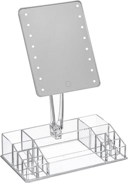 Five® | Make up spiegel met verlichting - make up spiegel met led verlichting - make up organizer - make up organizer transparant