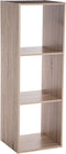 Five Simply Living - Boekenkast - 3 Vakken - Natuurlijk eik - 34.4 x 32 x 100.5 cm