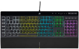 Corsair K55 RGB Pro - Gamingtoetsenbord - RGB-verlichting 5 zones - IP42 stof- en morsbestendig (1 stuk)