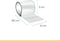 Fix Tape, Waterdichte Montagetape - 2-pack - 2x 10x150 cm Klustape - Transparant/zwart - Reparatie tape - Flextape - Plakband voor klussen