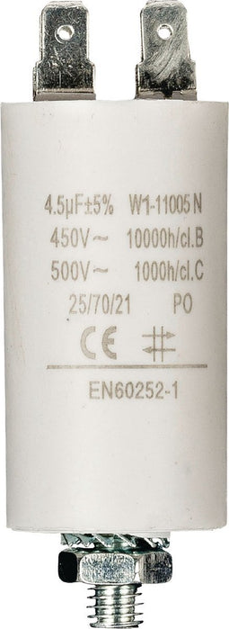 Fixapart W1-11005N Condensator 4.5 uf / 450 V + Aarde