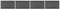 vidaXL - Schutting - 699x106 - cm - HKC - bruin