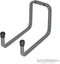Fixman Dubbele opberghaak - 18 cm - Staal met roestbestendige coating - Plastic beschermdoppen - Voor garage en schuur