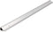 Fixman Tochtstrip - tochtwering - zilver - aluminium - 91 x 5,2 cm - deur tochtstopper