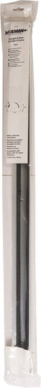 Fixman Tochtstrip - tochtwering - zilver - aluminium - 91 x 5,2 cm - deur tochtstopper