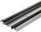 Fixman Tochtstrip - tochtwering - zilver - aluminium - 91 x 6,2 cm - deur tochtstopper