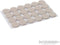 Fixman Zelfklevende viltglijders - rond - 20 mm - 24 stuks