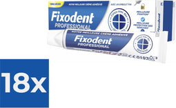 Fixodent Kleefpasta Professional 40 gram - Voordeelverpakking 18 stuks