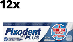 Fixodent Pro Plus Anti-Voedselresten Kleefpasta - 12 x 40 gram - Voordeelverpakking