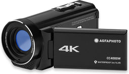 AgfaPhoto CC4000W - Handycam - 4K video 30fps - Zwart